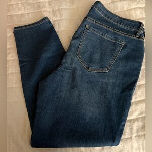 Old Navy Super Skinny Ankle Blue Jeans